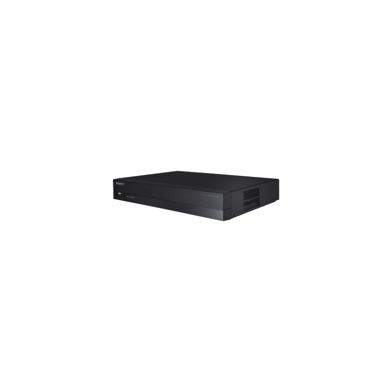 NVR 8 Megapíxel / 4 canales / H.265 / P2P Wisenet / 4 puertos PoE