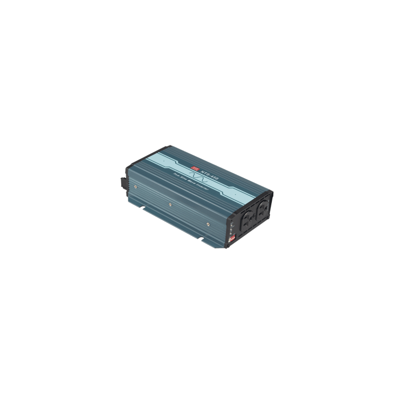 Inversor de Corriente de Onda Pura / Entrada 12 Vcd / Salida 450 W 110