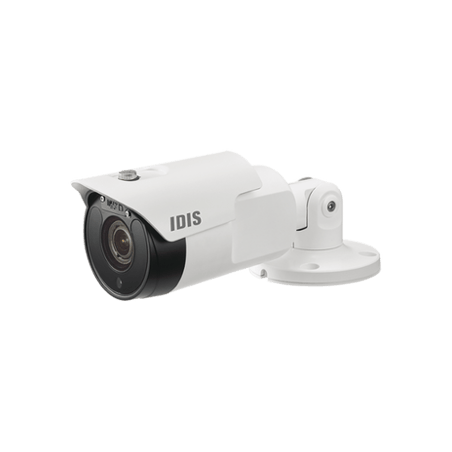 Cámara Bala IP de 2 Megapíxeles  Audio bidireccional  Alarma I/O  IK10