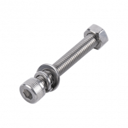 1 Tornillo Allen Milimétrico de Acero Inoxidable  M8-1.25 x 30/ Con 1
