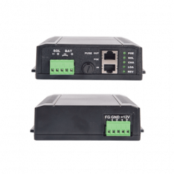 Controlador Solar POE, Entrada 12 Vcc Hasta un Panel Solar de 125 Watt