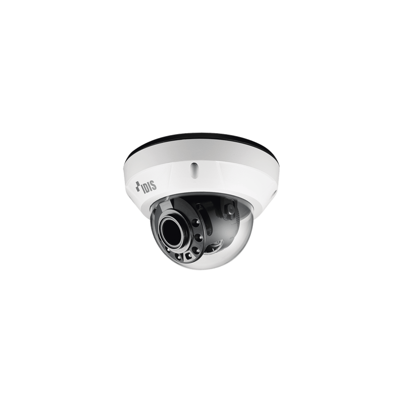 Cámara Domo IP de 2 Megapíxeles  Audio bidireccional  Alarma I/O  IK10