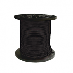 ( VENTA POR METRO )  Cable Fotovoltaico / Negro / Recubrimiento XLPE /