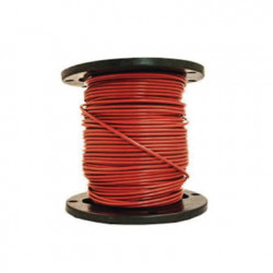 ( VENTA POR METRO ) Cable Fotovoltaico / Rojo / Recubrimiento XLPE / 6