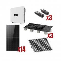 Kit Solar Interconexion  / 8kW  220Vca / Inversor HUAWEI/ Montaje Incl