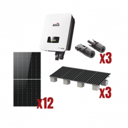 Kit Solar Interconexion  / 7kW  220Vca / Inversor AFORE / Montaje Incl