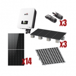 Kit Solar Interconexion  / 8kW  220Vca / Inversor AFORE / Montaje Incl
