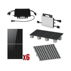 Kit Solar Interconexion  / 3kW  220Vca / Microinversores HOYMILES / Mo