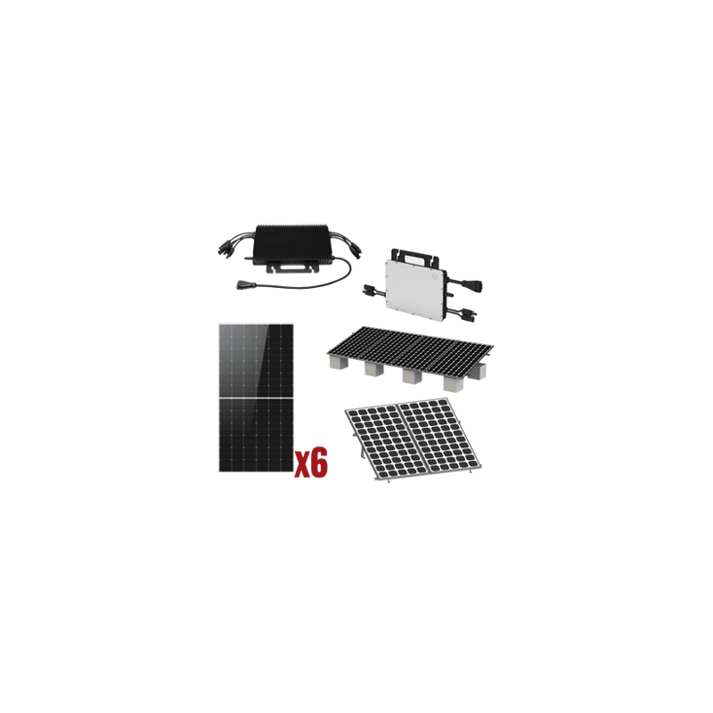 Kit Solar Interconexion  / 3kW  220Vca / Microinversores HOYMILES / Mo