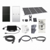 Kit Solar para Interconexión de 2.2KW de Potencia Pico 220Vcc con Micr