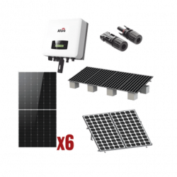 Kit Solar Interconexion  / 3kW  220Vca / Inversor AFORE / Montaje Incl