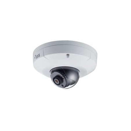 Cámara IP Mini Domo Antivandálico 2MP Lente Fijo 4mm, IR 15m, para Ext