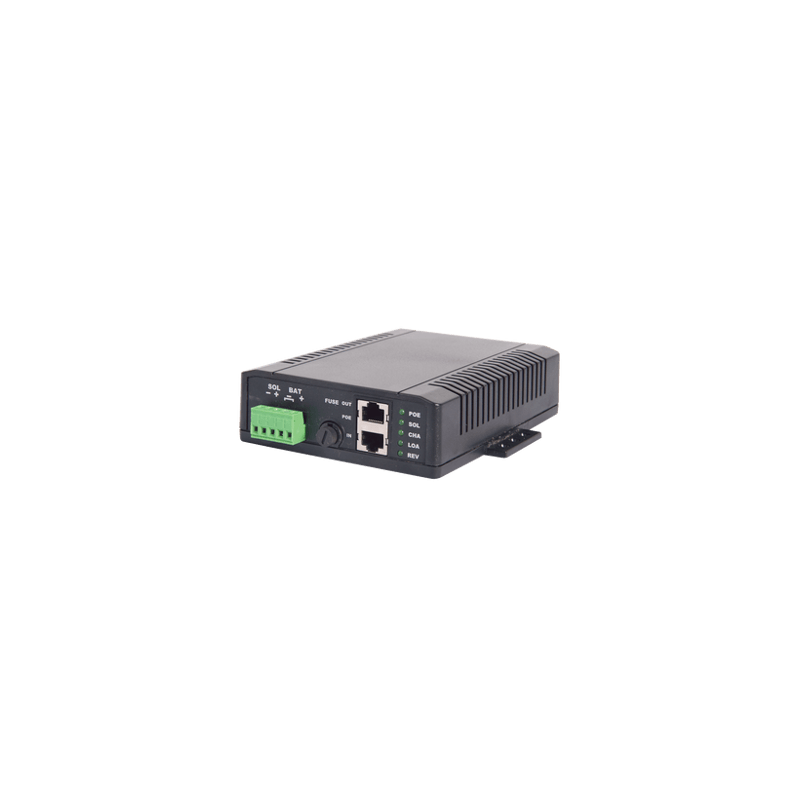 Controlador Solar POE, Entrada 12 Vcc Hasta un Panel Solar de 125 Watt