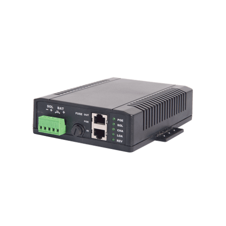 Controlador Solar POE, Entrada 12 Vcc Hasta un Panel Solar de 125 Watt