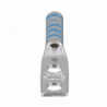 Terminal Doble Ojillo para Cable 6 AWG, Orificio 1/4, Distancia de 16m