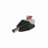 Adaptador tipo Jack de 3.5 mm Macho Polarizado de 12 Vcc con Terminale