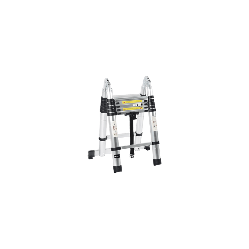 Escalera Telescópica de Aluminio Tipo Tijera de 1.9  1.9 Metros de Alt
