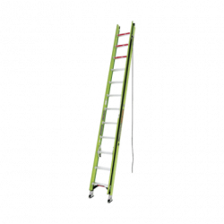 Escalera de Extensión de Aluminio  Fibra de Vidrio Hasta 7.31 m. !La M