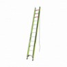 Escalera de Extensión de Aluminio  Fibra de Vidrio Hasta 7.31 m. !La M