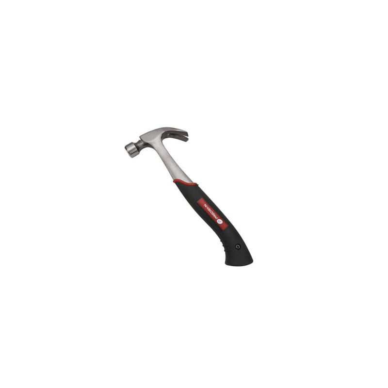 Martillo Uso Rudo de Acero Forjado de 16 oz. con Uña Curva. Con Sujeta