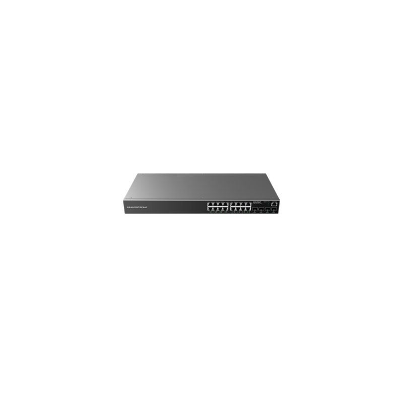 Switch Gigabit PoE Administrable / 16 puertos 10/100/1000 Mbps  4 Puer