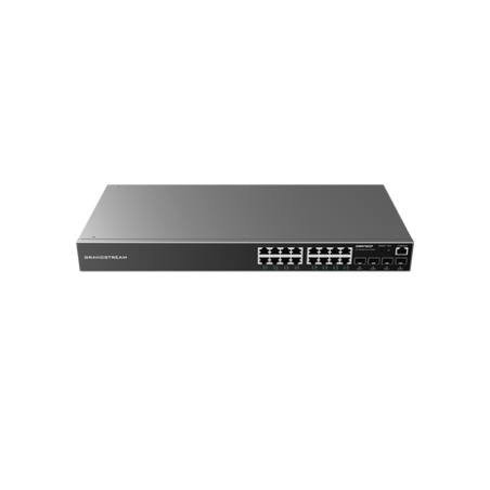Switch Gigabit PoE Administrable / 16 puertos 10/100/1000 Mbps  4 Puer