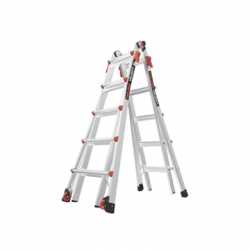 Escalera Multi-Posiciones de 6.7 m (22) para Suelos Inclinados o con D