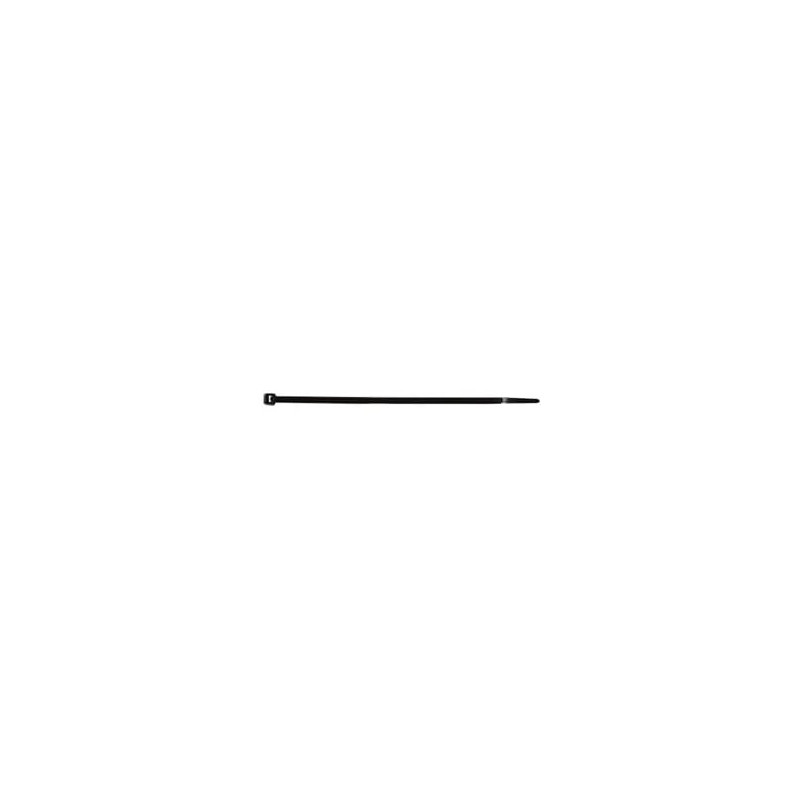 Cincho de nylon color negro, 4.8 x 190mm (100pzs) (4200-03001)
