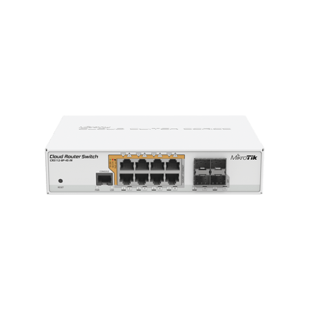 Cloud Router Switch Administrable L3, 8 puertos 10/100/1000 Mbps c/PoE