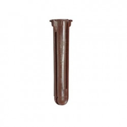 Taquete cafe 5/16 para tornillo 10mm x 1 3/4 (100pzs) (1104-04100)