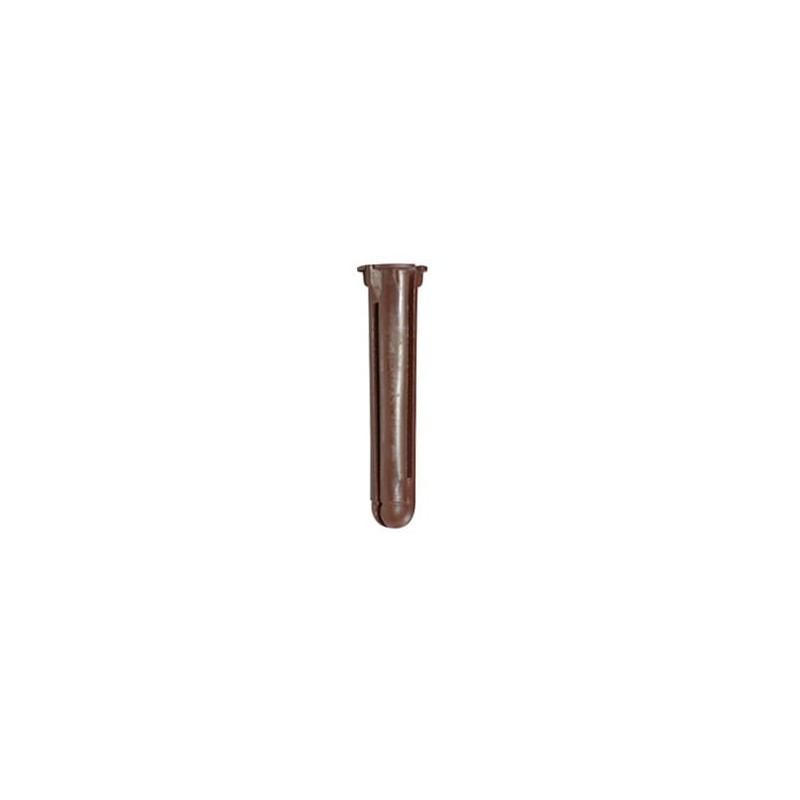 Taquete cafe 5/16 para tornillo 10mm x 1 3/4 (100pzs) (1104-04100)