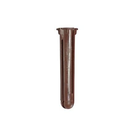 Taquete cafe 5/16 para tornillo 10mm x 1 3/4 (100pzs) (1104-04100)