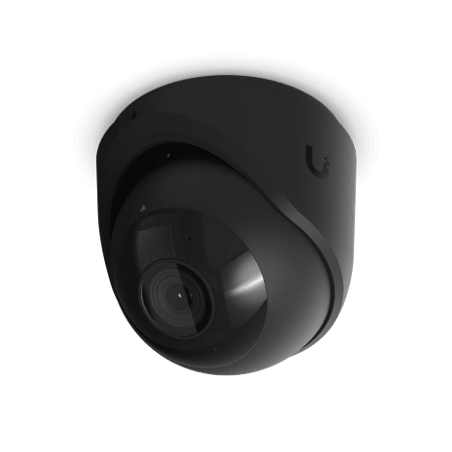 Cámara de Seguridad Turret Color Negro / Alimentación PoE/ Resistente