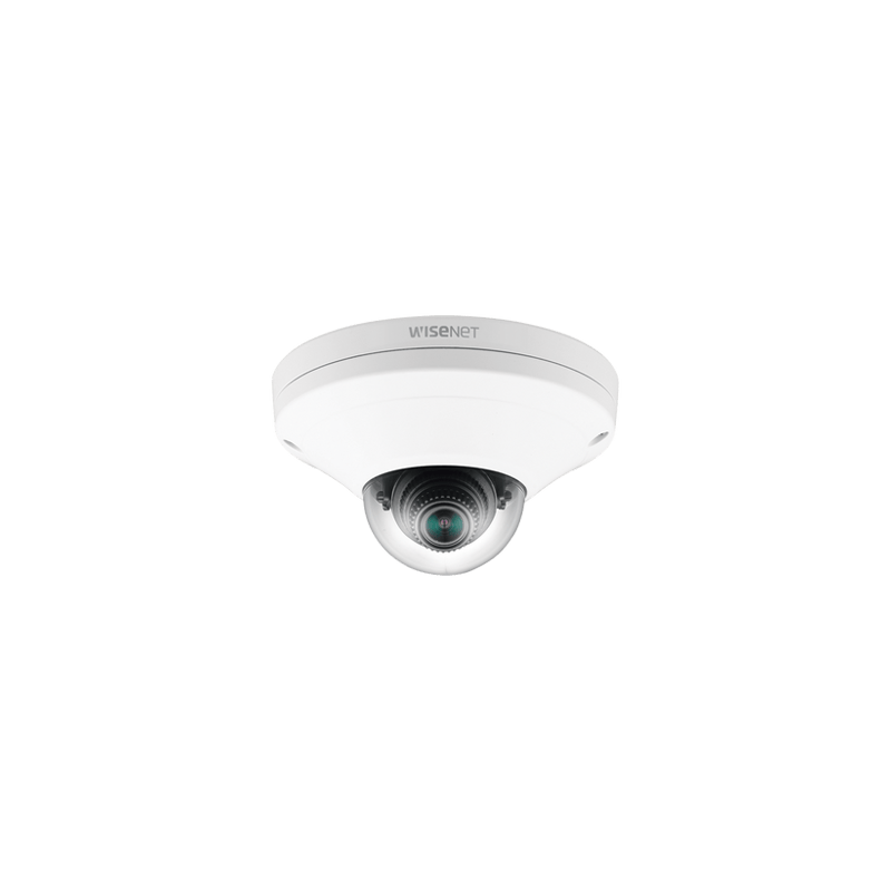 Cámara IP Mini Domo Exterior Antivandálico 2MP Color Blanco / Lente 2.