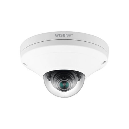 Cámara IP Mini Domo Exterior Antivandálico 2MP Color Blanco / Lente 2.