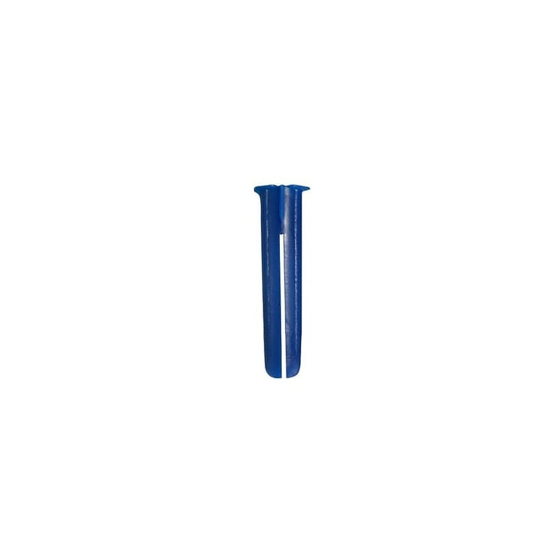 Taquete azul 3/8 para tornillo 12mm x 2 (100pzs) (1105-05100)