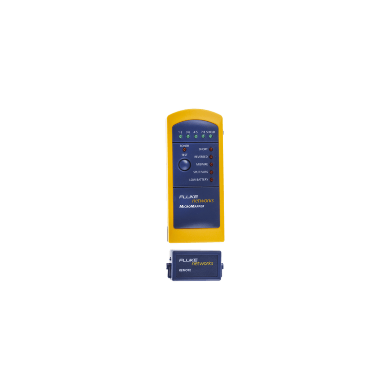 Probador de Mapa de Cableado MicroMapper, para Verificar Rápida y Fáci