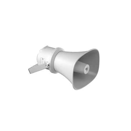 Altavoz IP Tipo Trompeta / 7 Watts / PoE / Integración con Hik-Central
