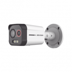 Bala IP Dual / Térmica 2.6 mm (96 x 72) / Óptico 6 mm (4 Megapixel) /