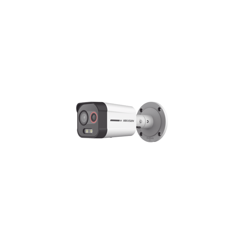 Bala IP Dual / Térmica 2.6 mm (96 x 72) / Óptico 6 mm (4 Megapixel) /