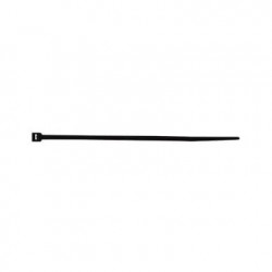 Cincho de nylon color negro, 2.5 x 100mm (100pzs) (4200-01001)