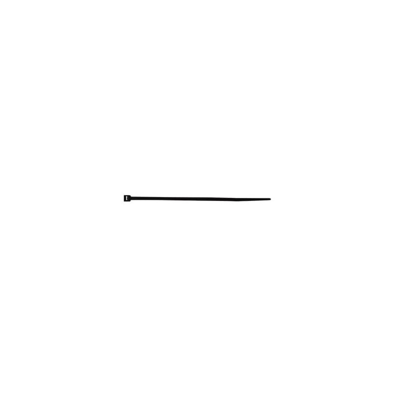Cincho de nylon color negro, 2.5 x 100mm (100pzs) (4200-01001)