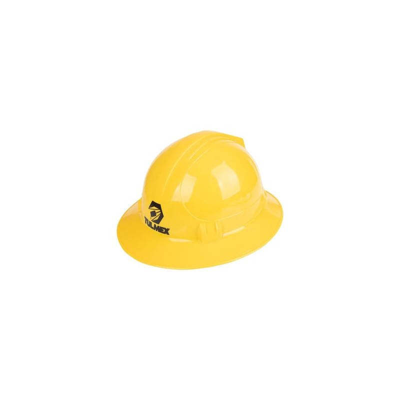 Casco de Seguridad Tipo ala Ancha / Color Amarillo