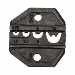 Matriz Ponchadora para Terminales sin Aislamiento, 8-18 AWG. Compatibl
