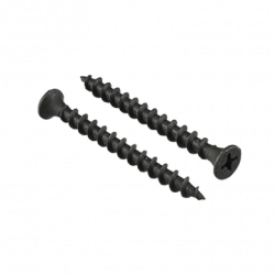 Tornillo - Pija Multiusos fosfatizada #6 x 2, Bolsa con 100 piezas.