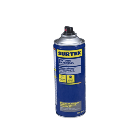 Pintura en Aerosol 400 ml / Color Rojo Oscuro.