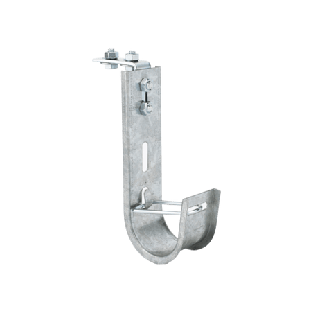 Soporte (Gancho) tipo J-Hook, hasta 28 cables Cat6, ideal para soporta