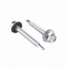 Tornillo - Pija cabeza hexagonal con rondana y punta de broca  #14 x 2