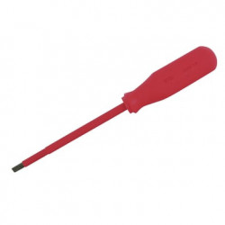 Destornillador rojo para 1000v plano de 7/32 X 5