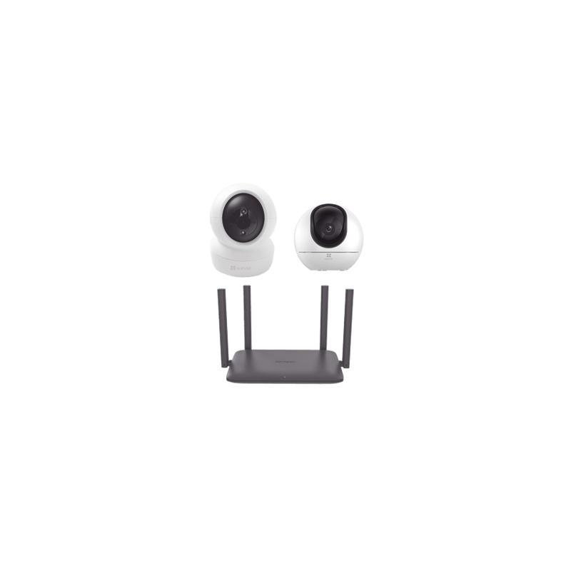 Kit de Camaras Wi-Fi Para Interior, Incluye 1 pieza CS-H6 / 1 Pieza C6